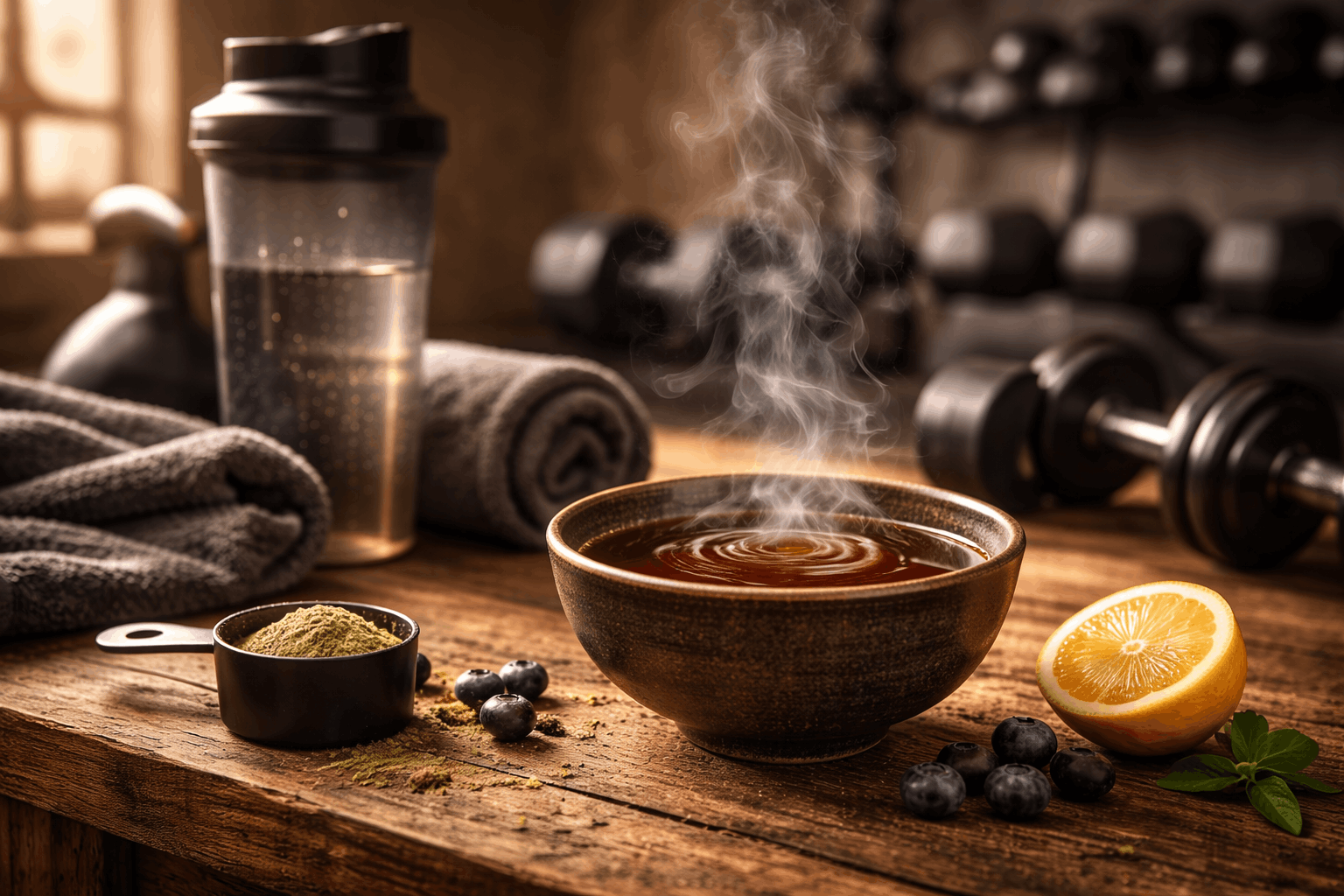 Чай перед тренировкой